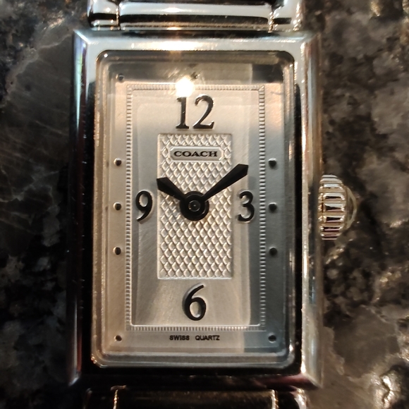 COACH Women’s dress tank watch - Picture 1 of 5